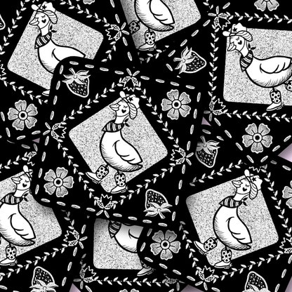 duck, duck, yeehaw goose! | Vinyl Sticker