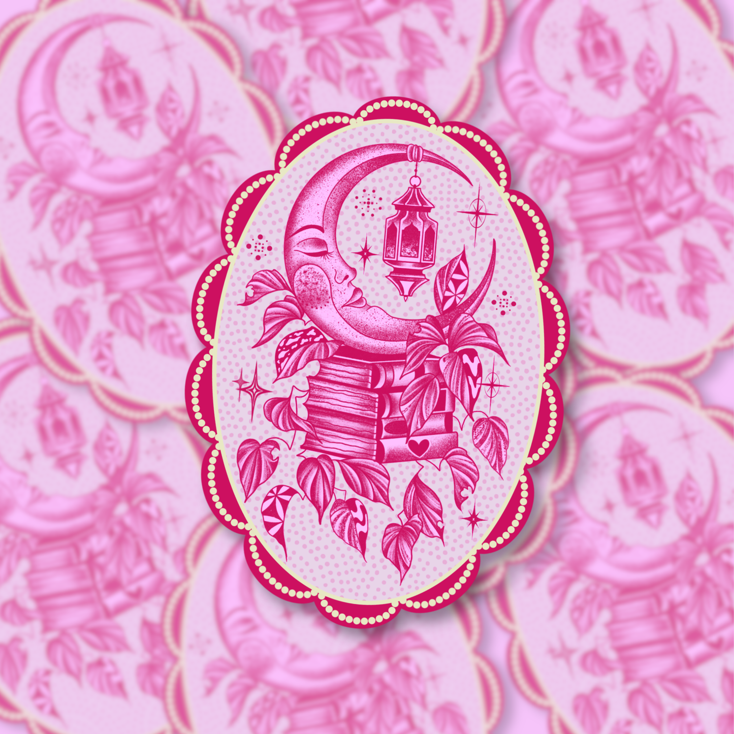 Luna Librarian | Vinyl Sticker