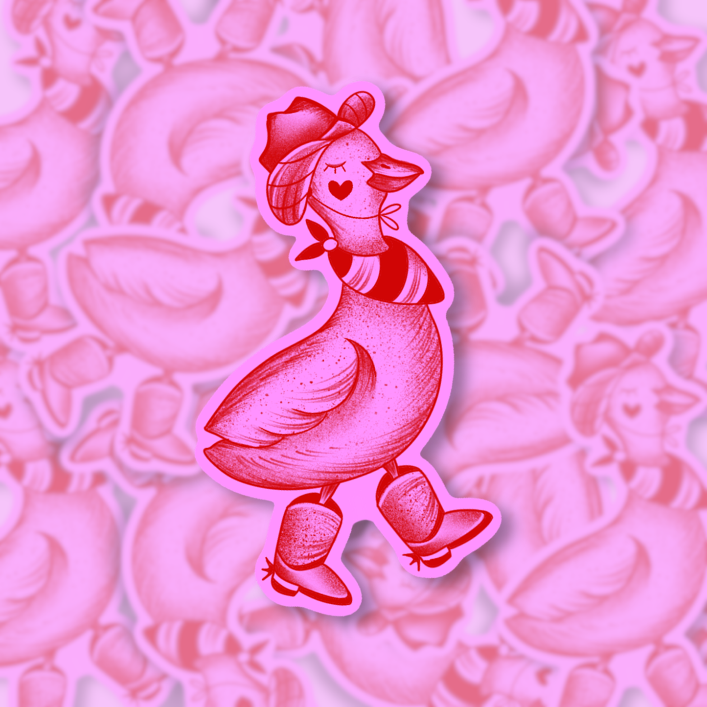 Howdy Goose| Vinyl Sticker