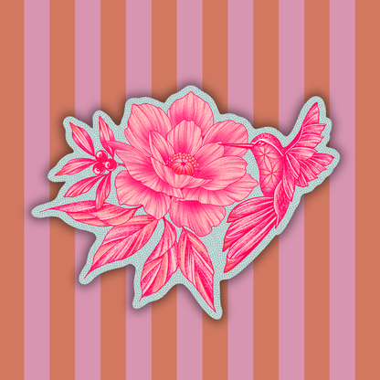 Wendy's Hummingbird | Vinyl Sticker