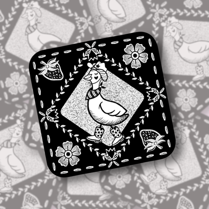 duck, duck, yeehaw goose! | Vinyl Sticker