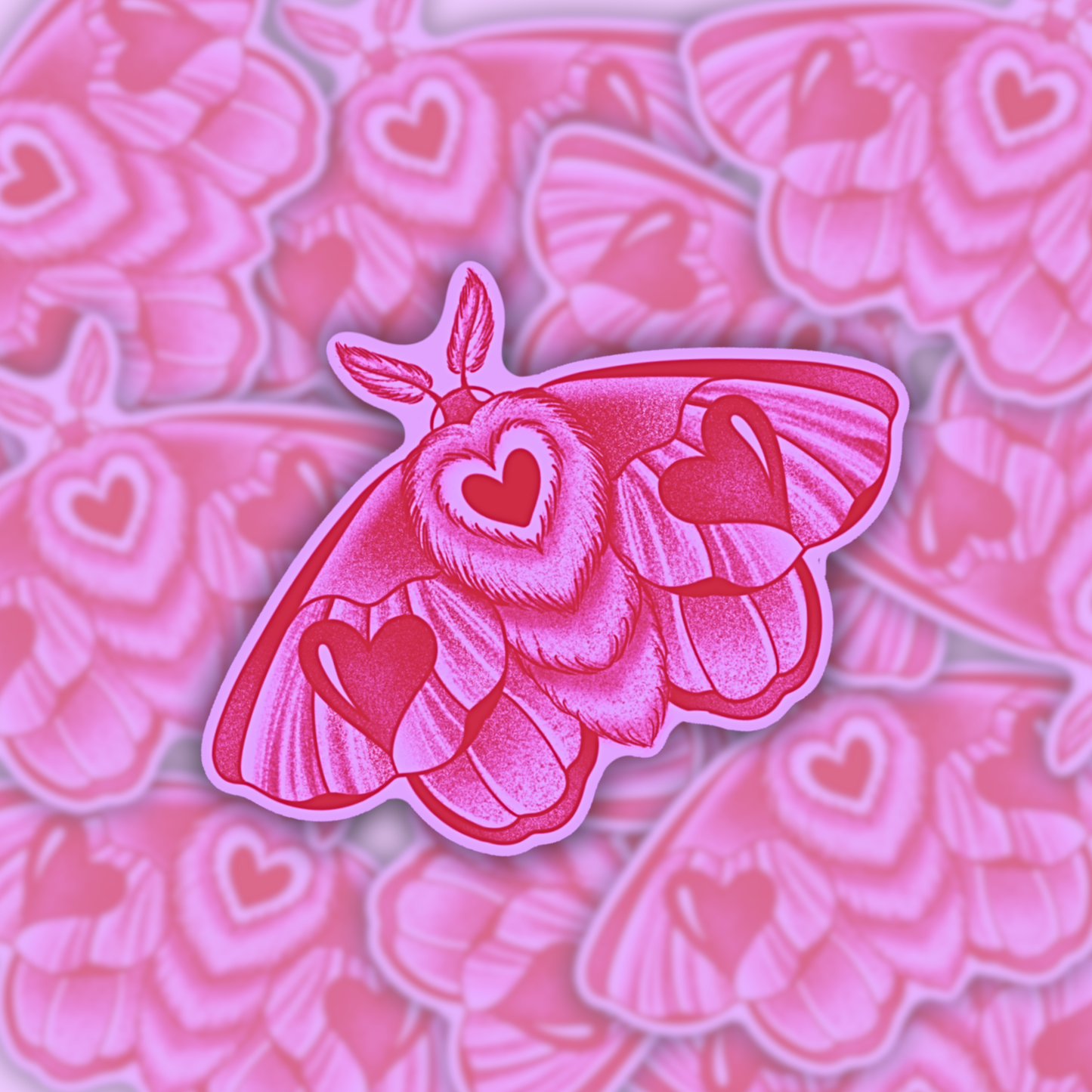 must be love  | Vinyl Sticker