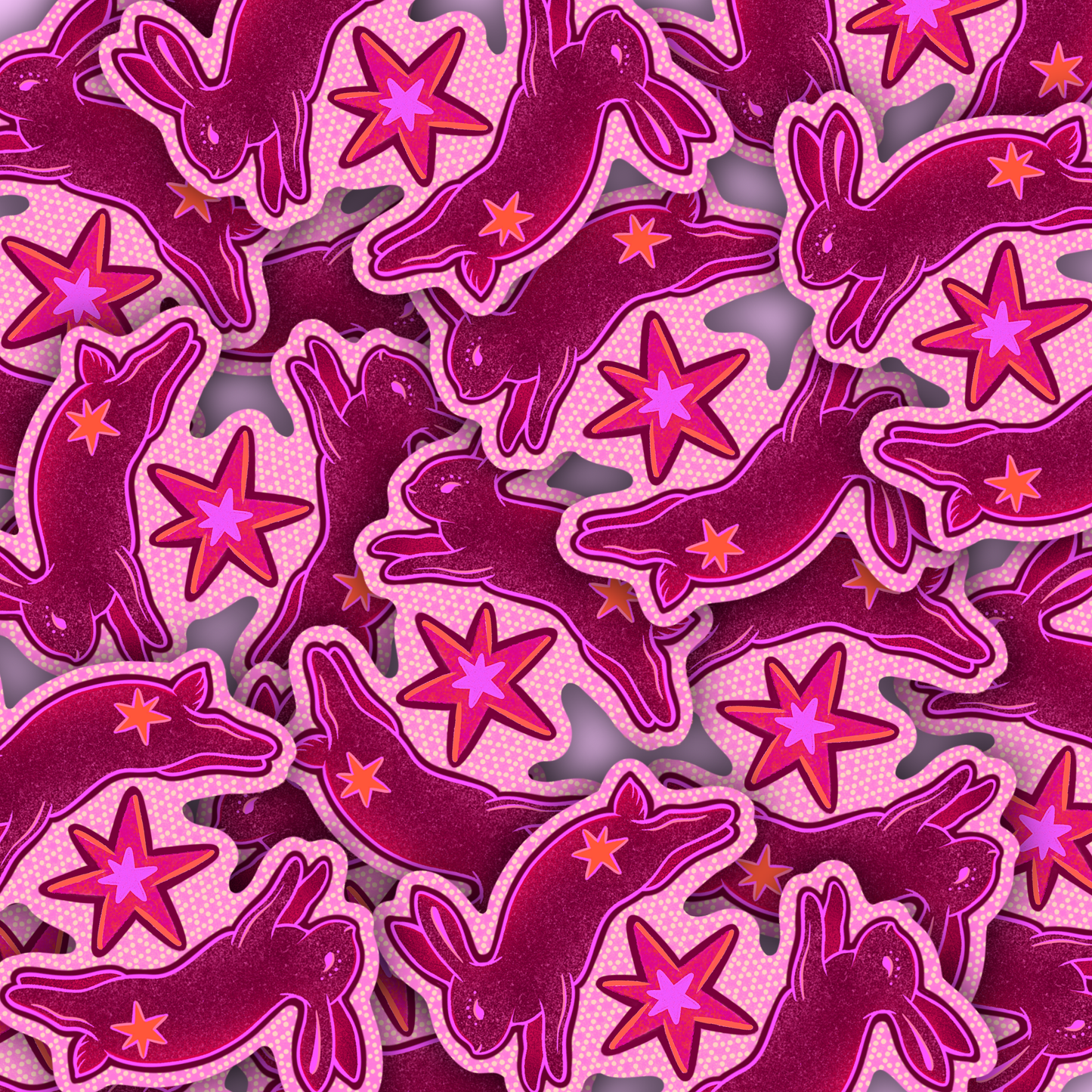 Buns in Space | Vinyl Sticker