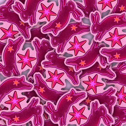 Buns in Space | Vinyl Sticker