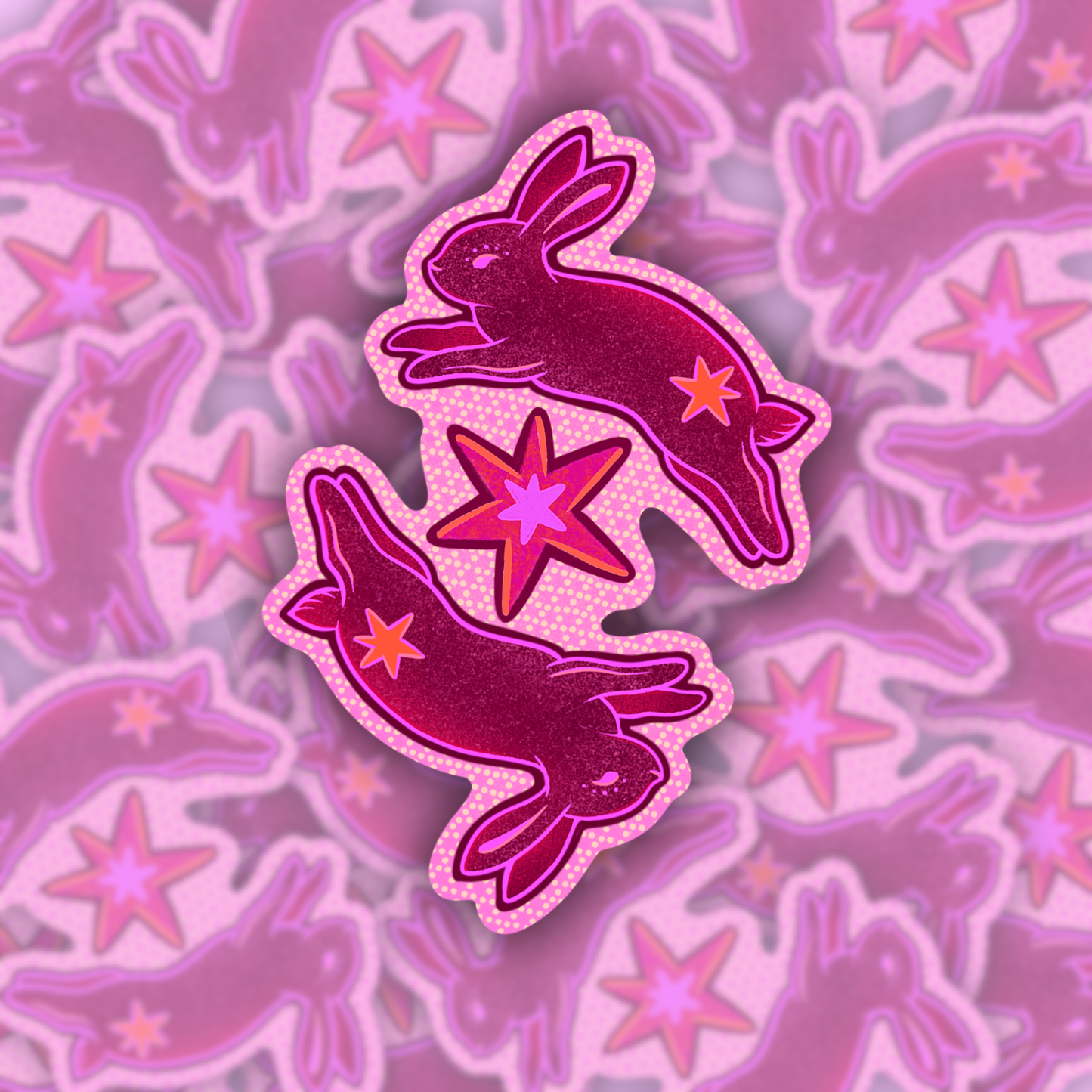 Buns in Space | Vinyl Sticker
