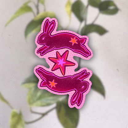 Buns in Space | Vinyl Sticker