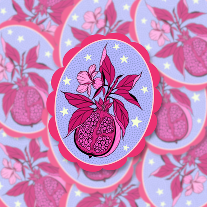 Pomagrante Power| Vinyl Sticker