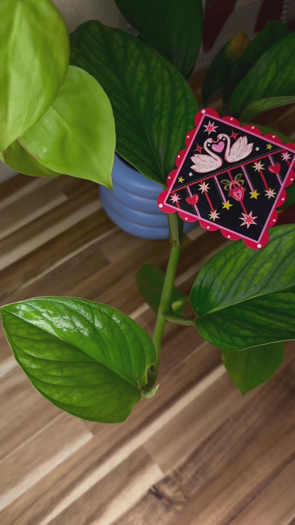 LOCKED DOWN Vinyl Sticker