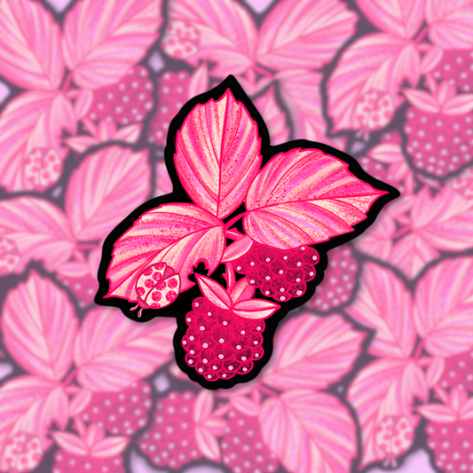 Wild Raspberries | Vinyl Sticker
