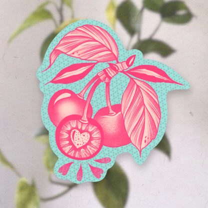 Cherry Baby| Vinyl Sticker