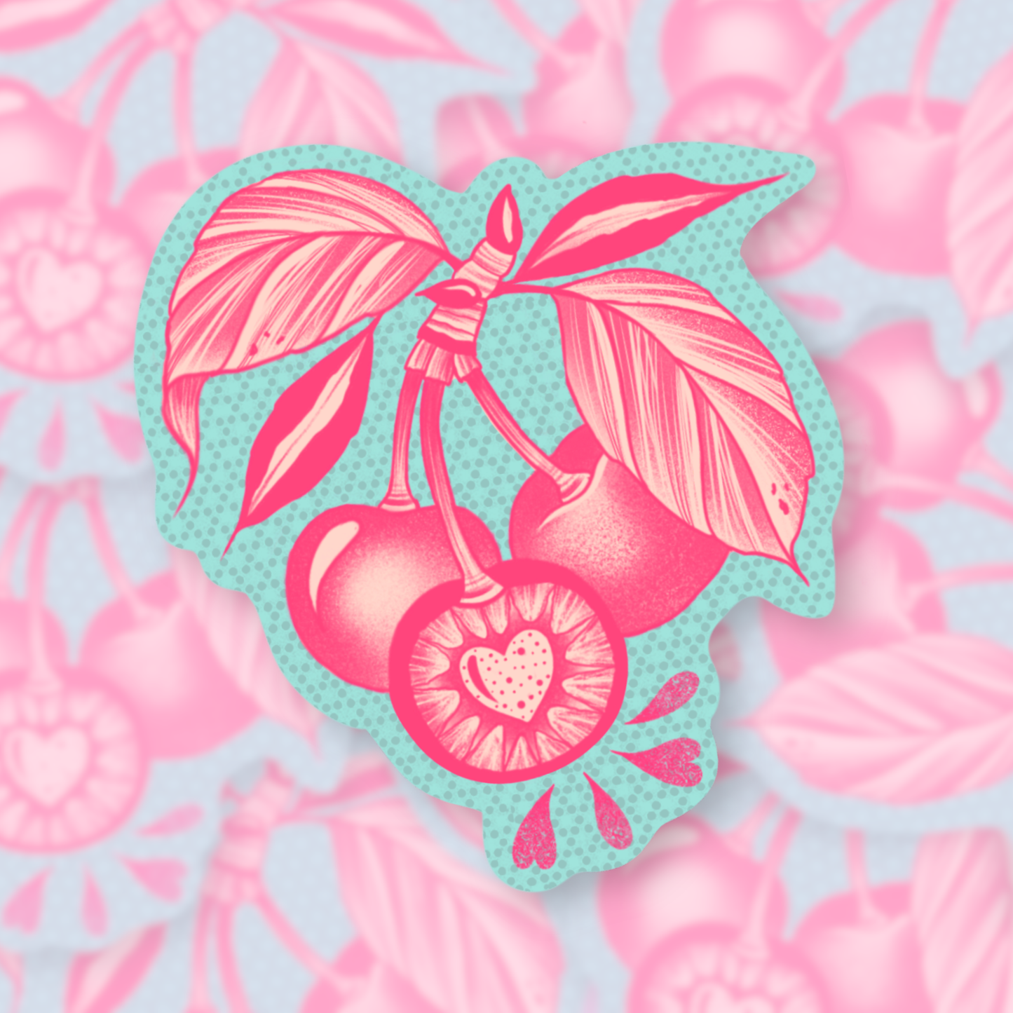 Cherry Baby| Vinyl Sticker