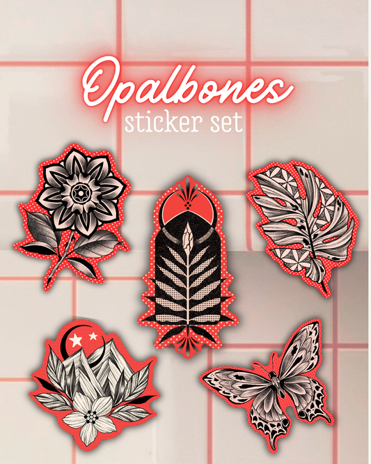 Welcome to Mount Polka-dot! | Vinyl Sticker Set!
