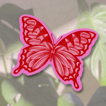 Candy Butterfly | Vinyl Sticker
