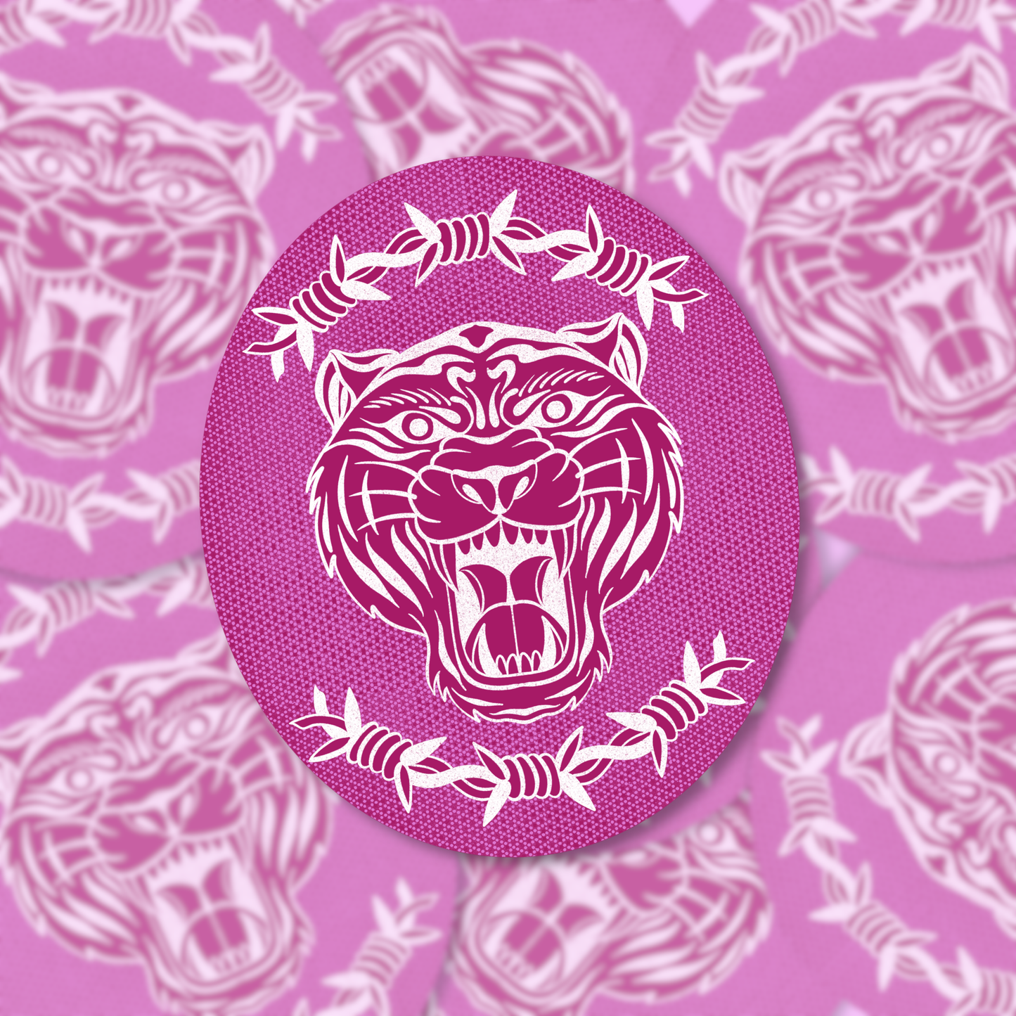 easy tiger | Vinyl Sticker