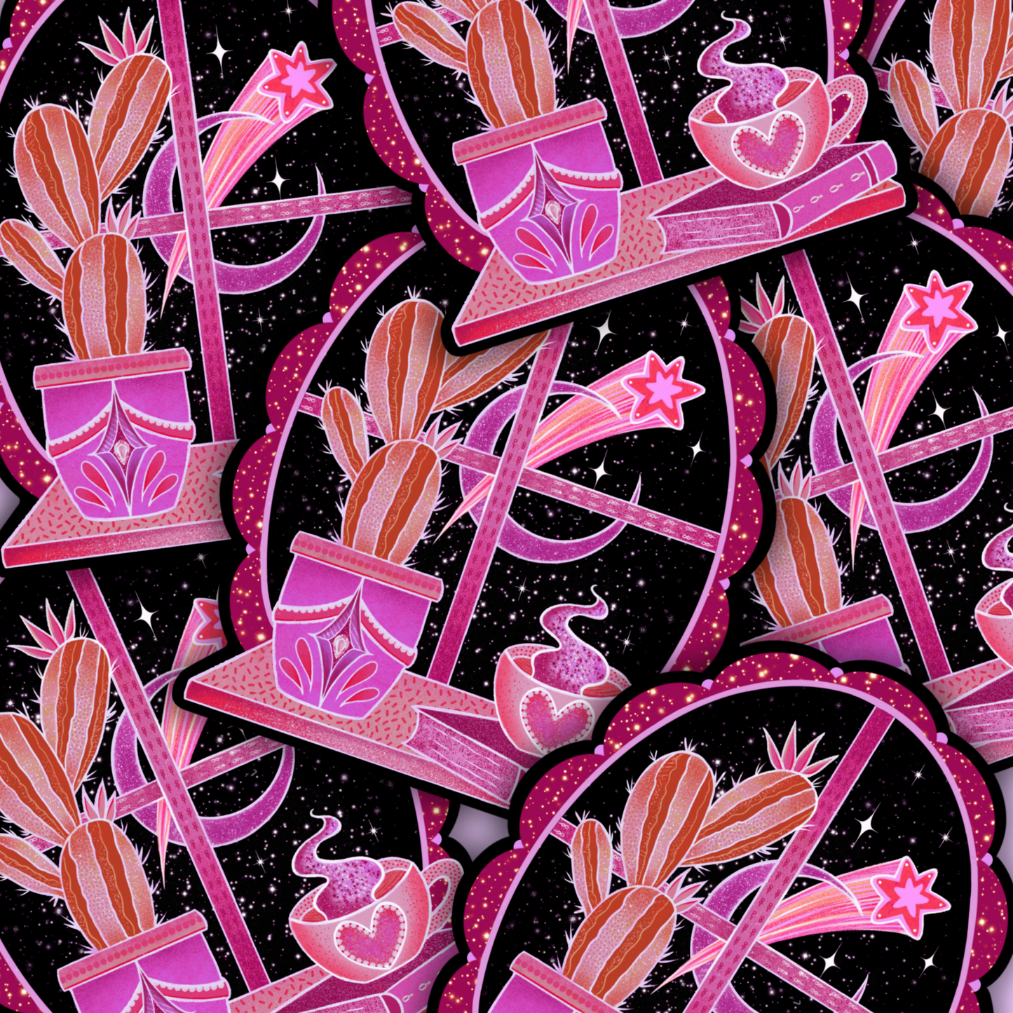 window of dreams | Vinyl Sticker