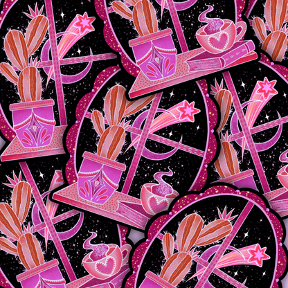 window of dreams | Vinyl Sticker