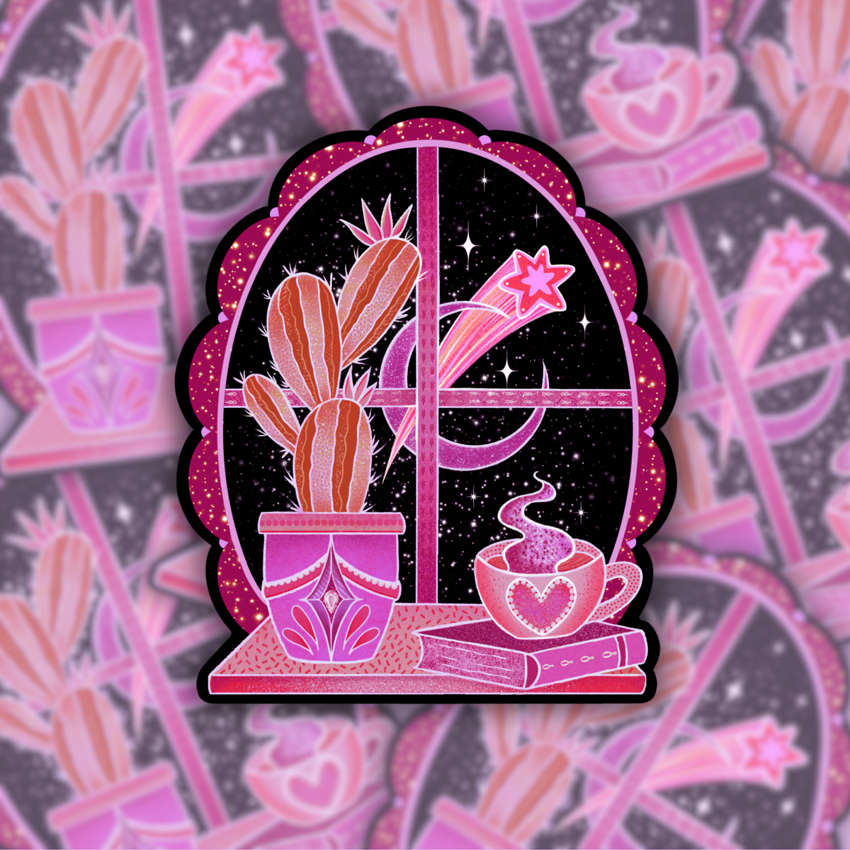 window of dreams | Vinyl Sticker