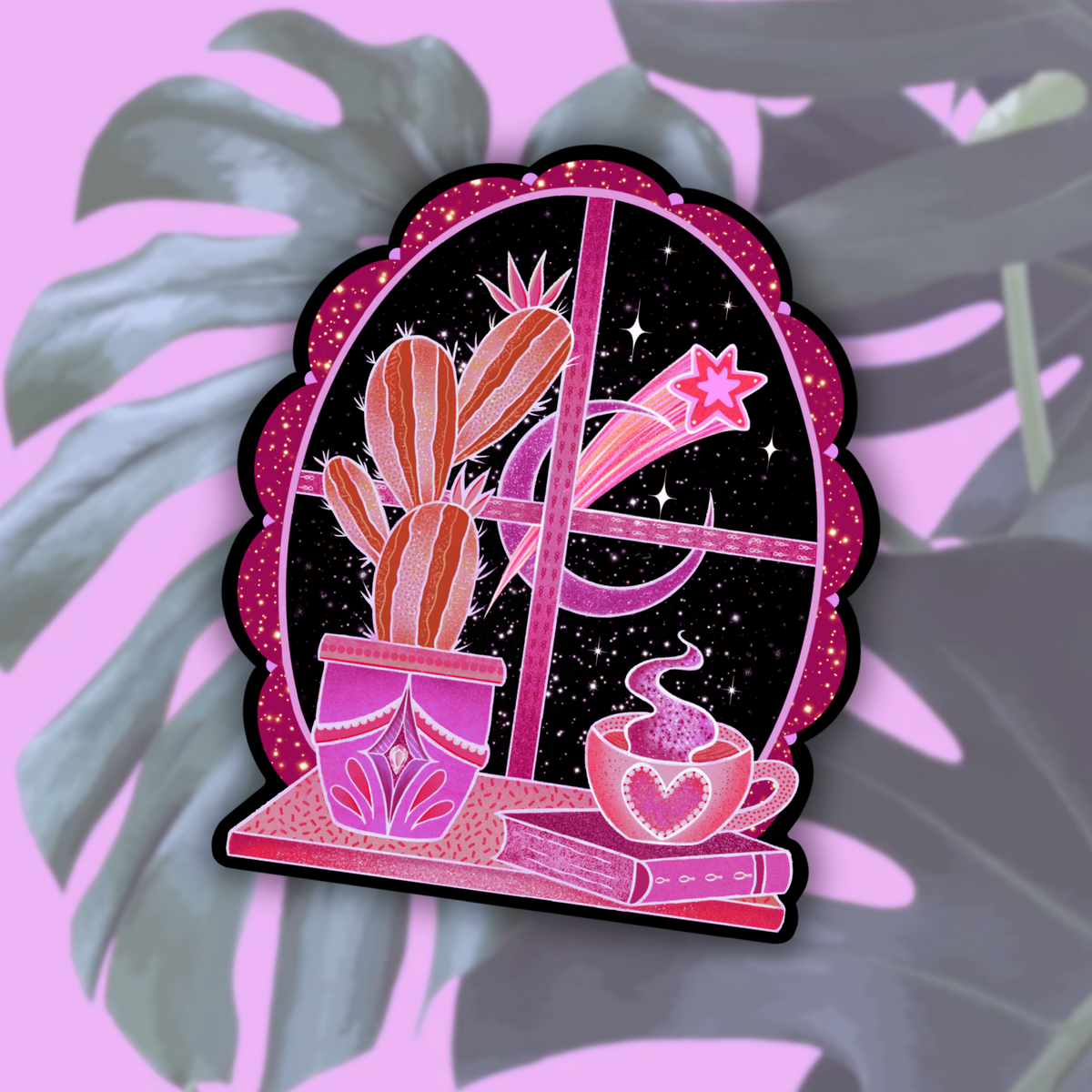 window of dreams | Vinyl Sticker