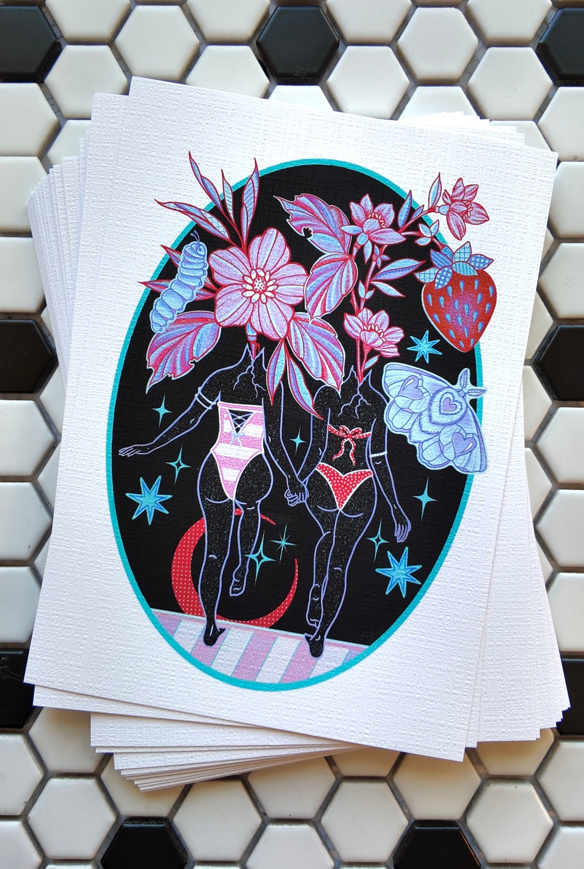 Intergalactic Besties | (Larger sizes available)
