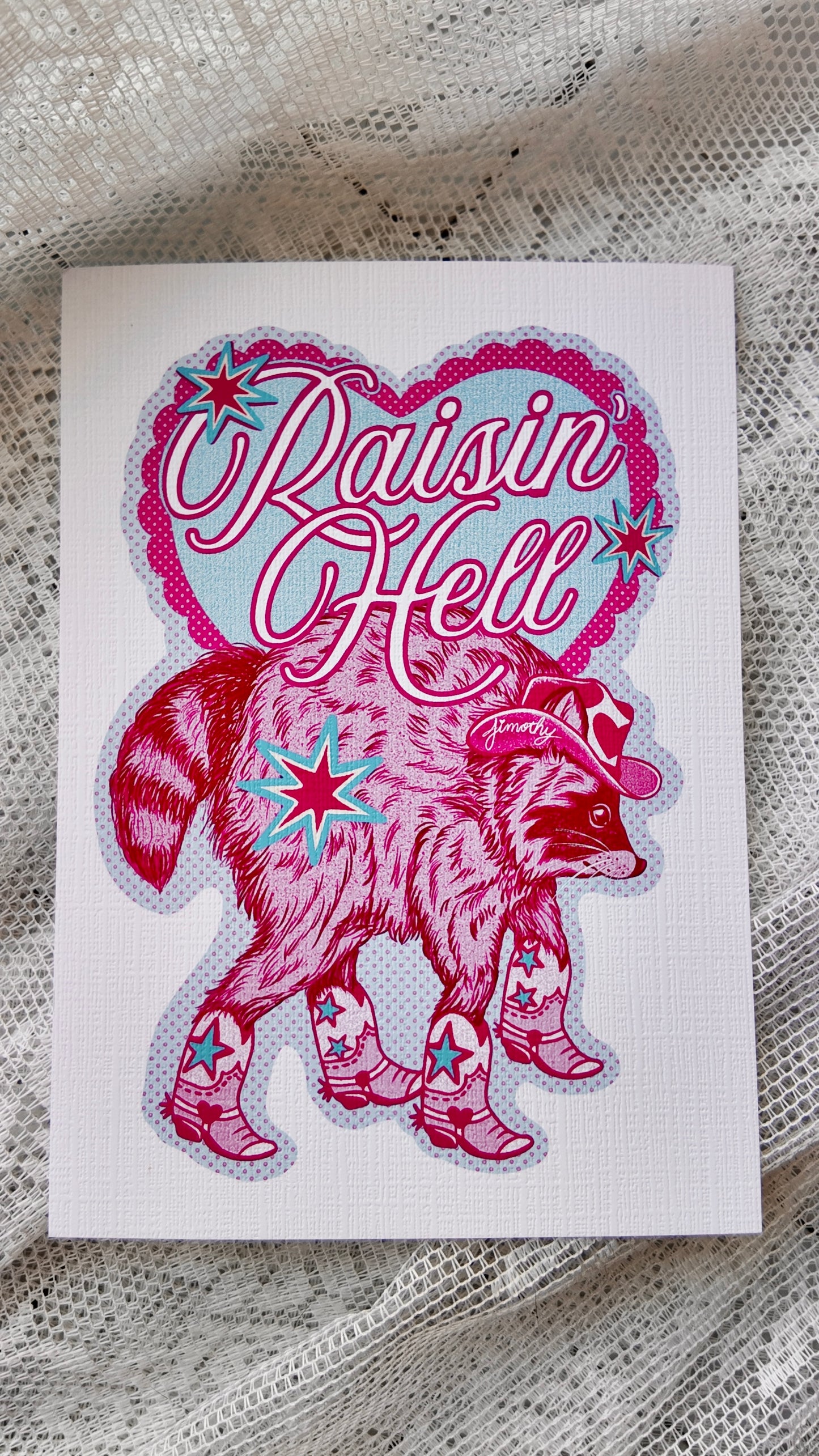 RAISIN' HELL, Jimothy | Fine Art Print