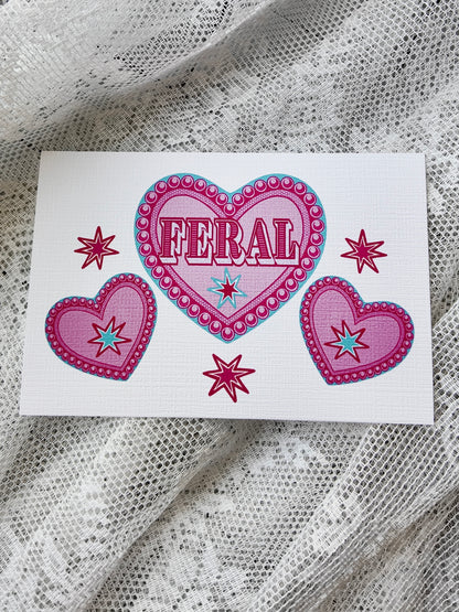 FERAL Heart | Fine Art Print