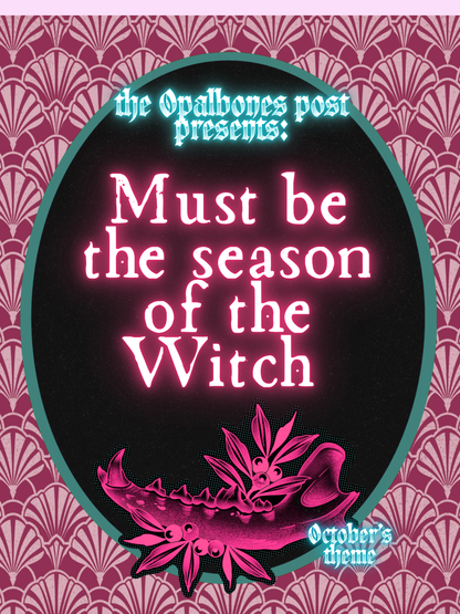 The Opalbones Post: OCTOBER'S Mail club membership (ships 10/15)